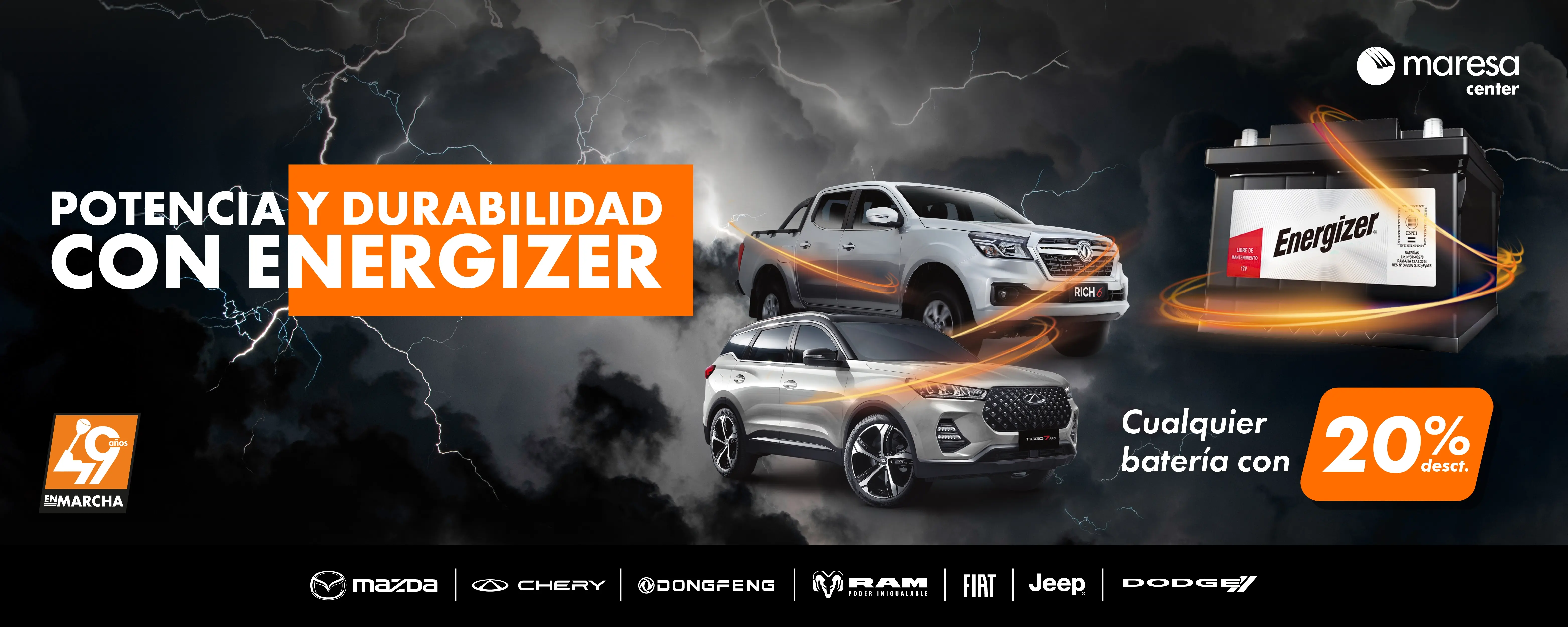  Energizer Power and Durability